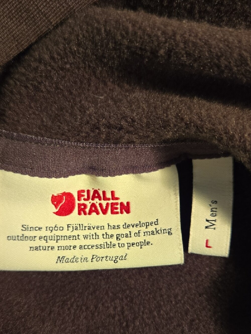 Fjallraven Keb Fleece Hoodie Men's Jacket, Deep Forest, Large - Picture 3 of 9
